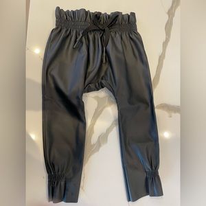 KIPP baby girl leather pants size 18m